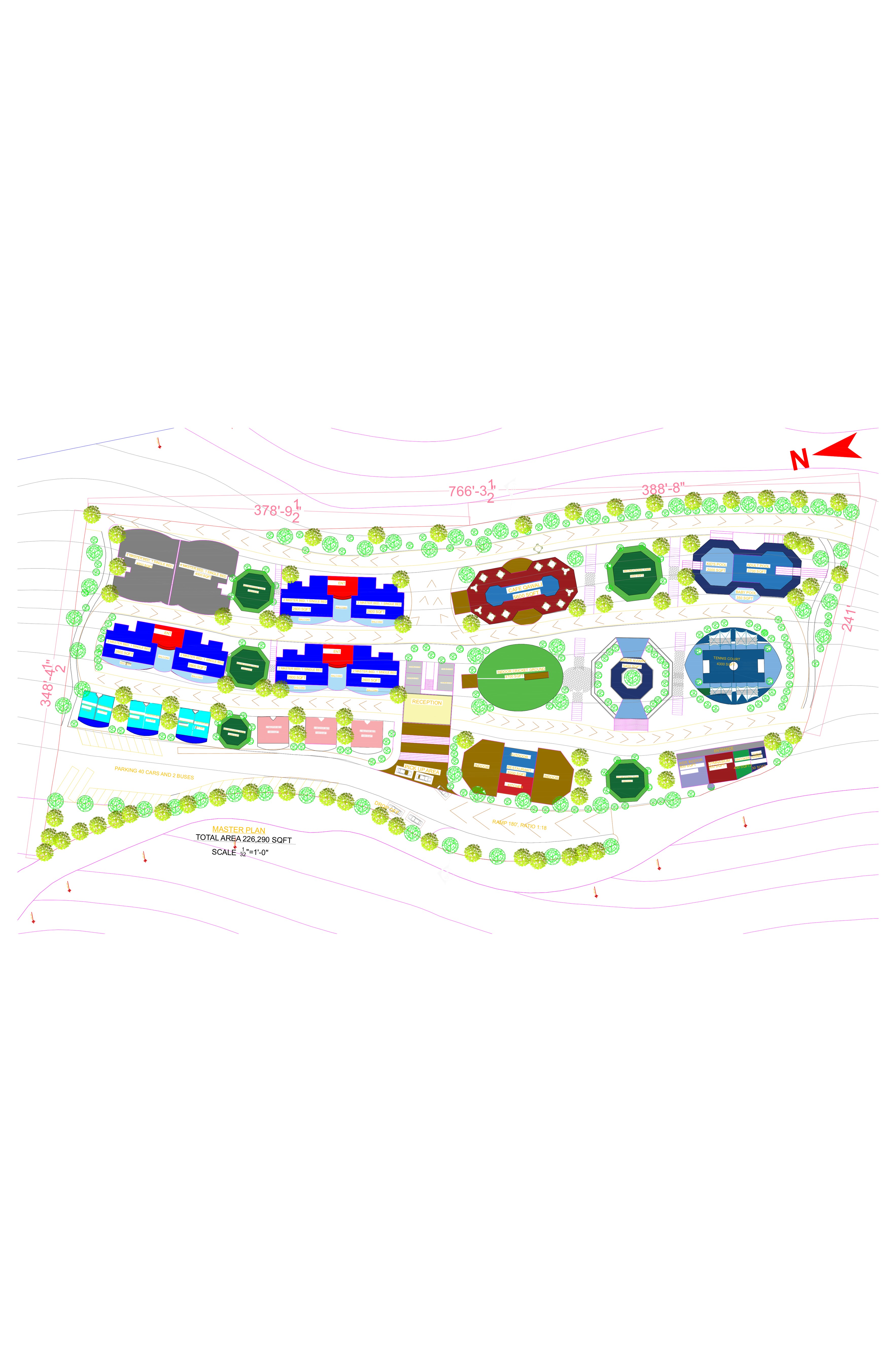 NEC architectural drawing sample
